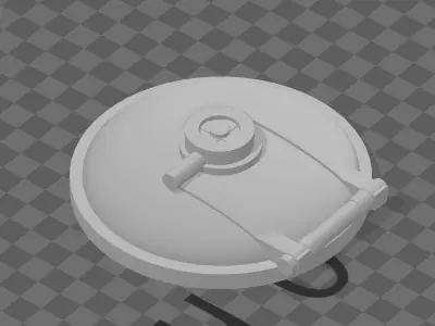 OOz Scale River Mite aka Mike 3D print model