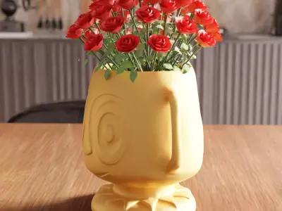 Ancient Style Vase STL File - 103 3D print model