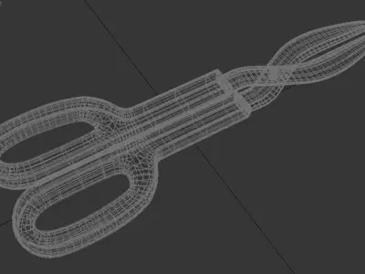  Garden Shears High Quality 3D Model FREE DOWNLOAD Free low-poly 3D model