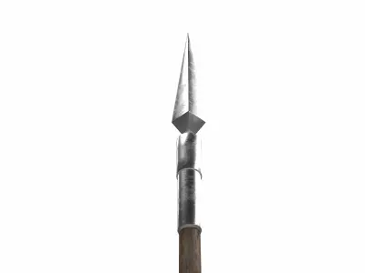 Pole weapon 02 3D model