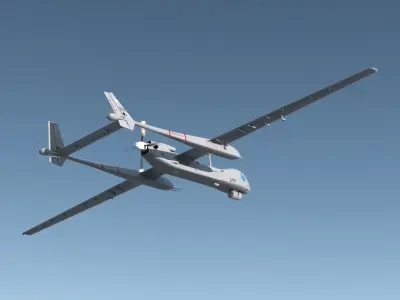 IAI Eitan UAV 3D model