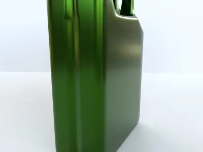 Jerry Can Low-poly 3D model 2