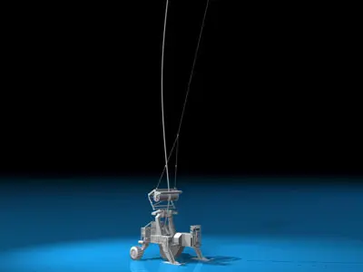 Cable deploy robot 3D model