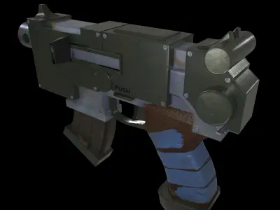 Bolter Free low-poly 3D model