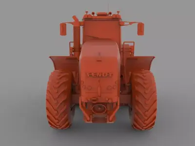 Fendt Trisix 3D print model
