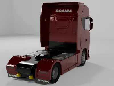 SCANIA S770 TRUCK 3D model