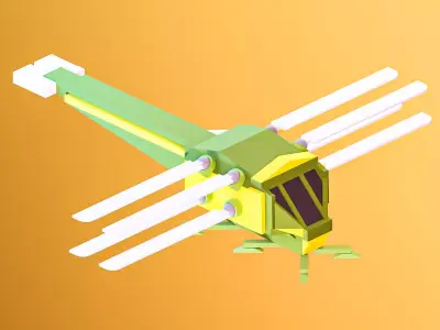 flapping-wing aircraft Free 3D model