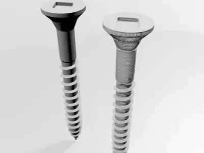 Drywall Screw 03 3D model