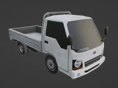 Kia Frontier 2000 Low-poly 3D model