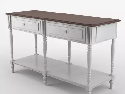 Console Table 3D model get