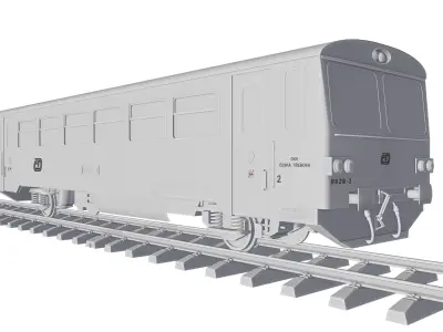 Ceske drahy - CD train 810 3D model