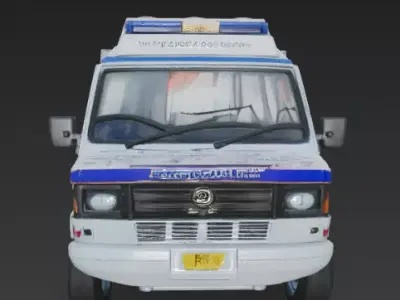 ambulance Free 3D model