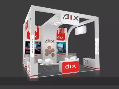 Exhibition - Area -6X6-3DMAX2012-012 3D model