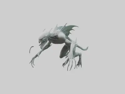 Spectral predator model 3D model