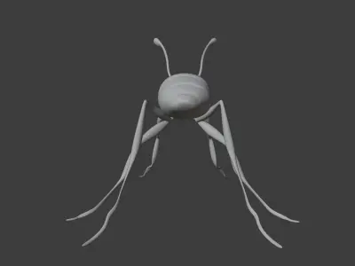 Ant Red 3D model