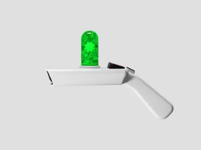concept portal gun 3D model