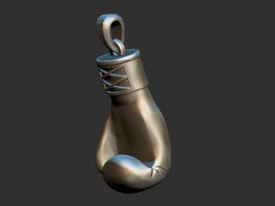 Boxing Glove pendant 3D print model purchase