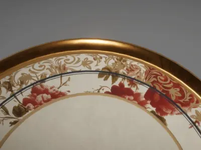 Vintage Tea Set - 4K PBR Low-poly 3D model