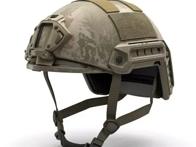 Special Operations Ballistic Tactical Helmet 3D Model Low-poly 3D model