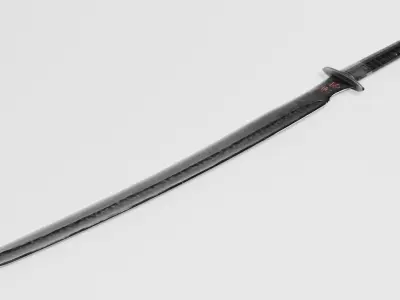 Sword-01 Low-poly 3D model