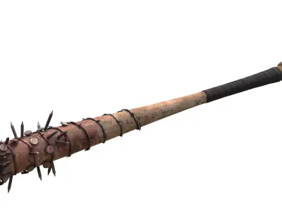 Zombie Apocalypse Weapons - Melee - Post Apocalypse Bat 3D model