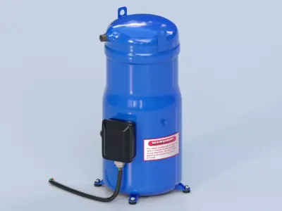 Compressor 3D model