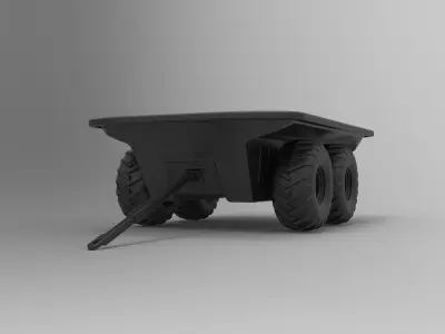 Argo trailer 3D model