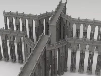 Arch Magician Bridges 2  3D model