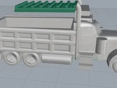 Truck Model 3044 3D print model
