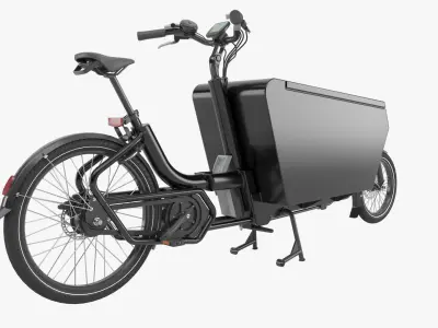 Urban Arrow Cargo Black 3D model