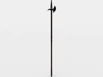 Axe sword with handle Low-poly 3D model buy