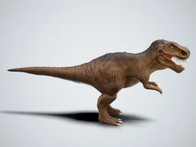 Tyrannosaurus Rex  Low-poly 3D model purchase