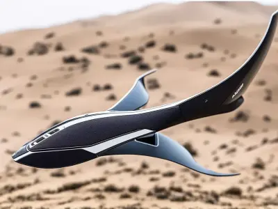 modern epic aircraft jet Low-poly 3D model