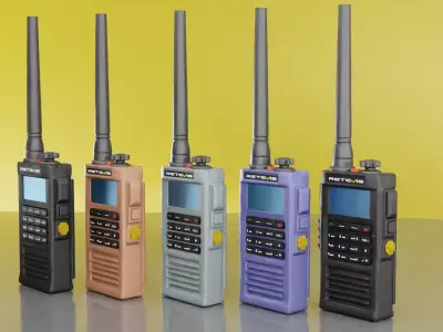 RETEVIS RT87 136  Walkie Talkie Radio 3D model