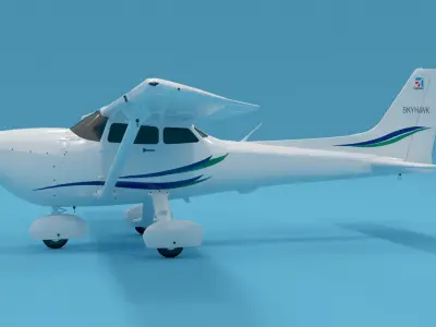 Plane 10 3D model