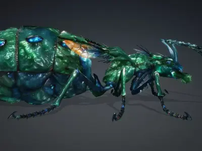 Ant Monster-V1a 3D model