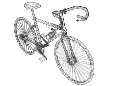 Bicycle - Racng 3D model