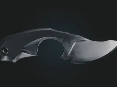 Knife Concept 3D model