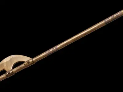Epsilon Axe Low-poly 3D model