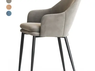 Deephouse Maghreb Dining Chair 3D model