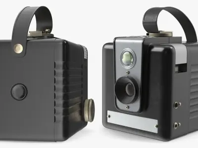  Retro Bakelite Photography Box Camera 