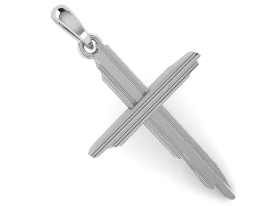 CROSS PENDANT CR190 3D print model