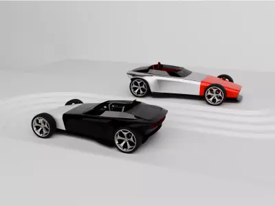 Honda 0 Roadster Concept 3D model