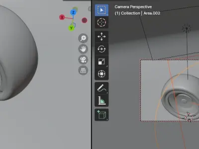 Wheel  Low-poly 3D model