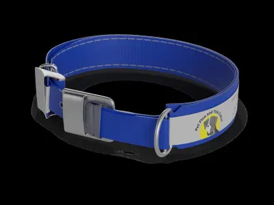 Pet hygiene Pet Flea and Tick Collar 3D model