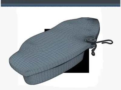 Brake Pads Middle SM 3D model