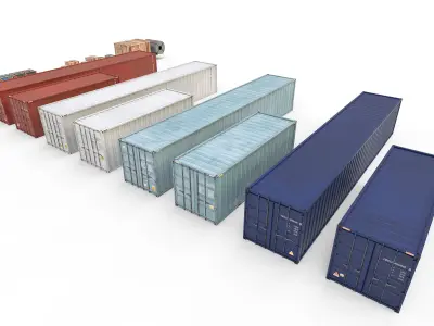 Standard Container 3D model
