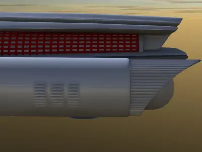 GalileoShuttle spacecraft 3D model