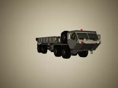 M997Truck military truck 3D model