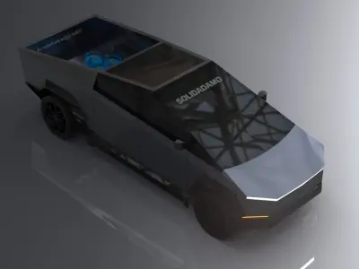 TESLA CYBERTRUCK 3D model order